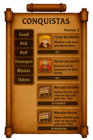 Conquistas e Títulos